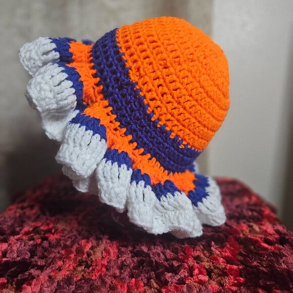 Cro'Shay F.A.D Flyers Nation Floppy Ruffled Bucket Hat - Picture 7 of 14